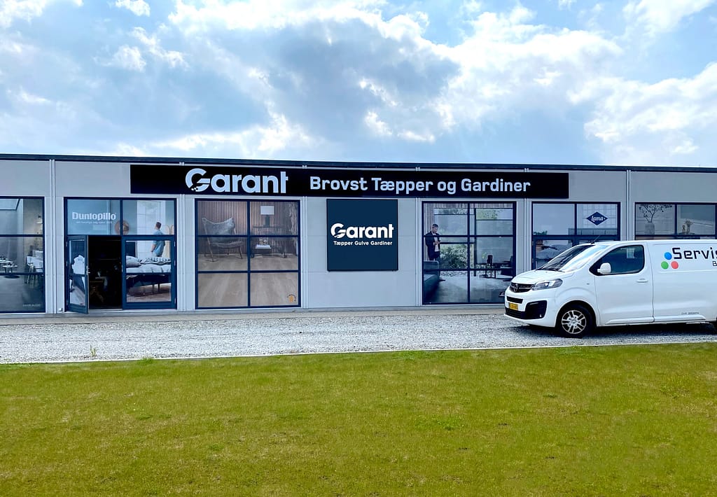 Storskærm ved Garant